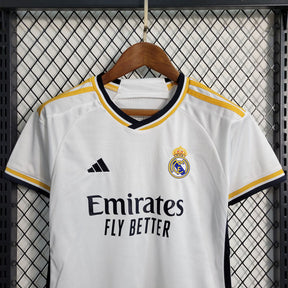 Conjunto Infantil Real Madrid I 23/24 Torcedor Unissex