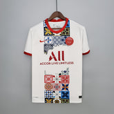 Camisa PSG Edição Especial 2022/23 - Nike Torcedor Masculina - Branca/Colorida