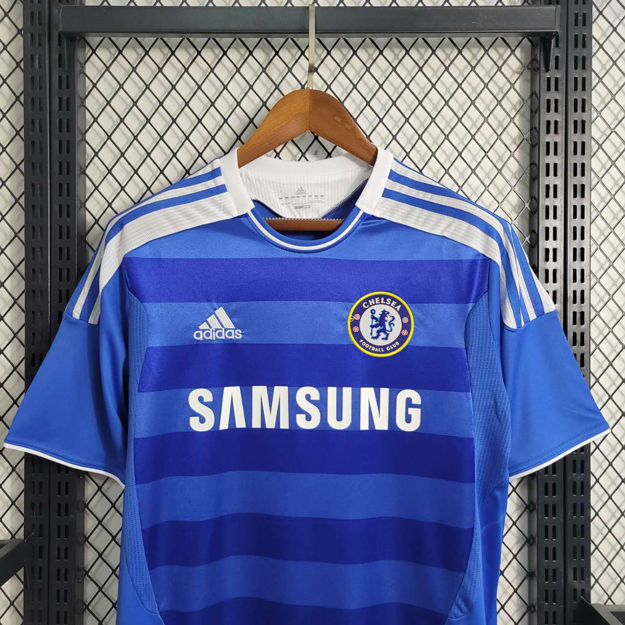 Camisa Chelsea Home 2011/12 - Adidas Retrô Masculina - Azul/Branca